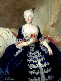Portrait of Elisabeth Christine von Braunschweig Bevern
